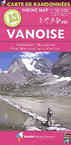 Vanoise (2004): carte de randonnées