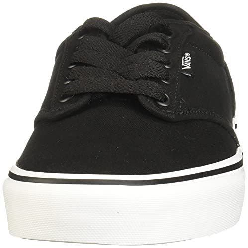 Vans Atwood, Zapatillas Hombre, Black Canvas Black White, 43 EU