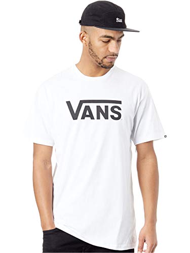 Vans Herren Classic T-Shirt, Weiß (WHITE-BLACK YB2), Medium