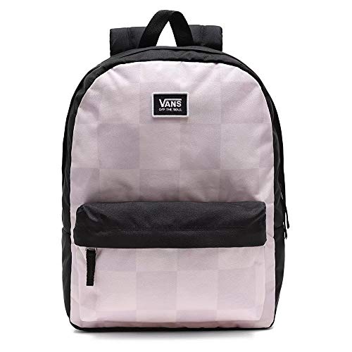 Vans Mochila de mujer Realm Classic, Hushed Violet Check, Talla única, Mochila clásica real.