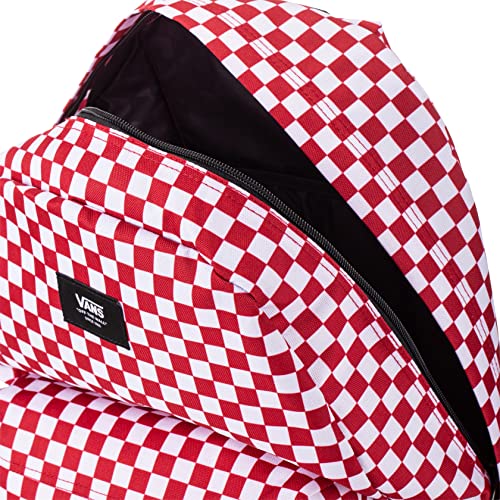 Vans Mochila Old Skool Iii para hombre, Chile Pepper Checkerboard, Talla única, Mochila Old Skool III