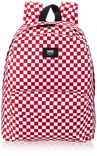 Vans Mochila Old Skool Iii para hombre, Chile Pepper Checkerboard, Talla única, Mochila Old Skool III