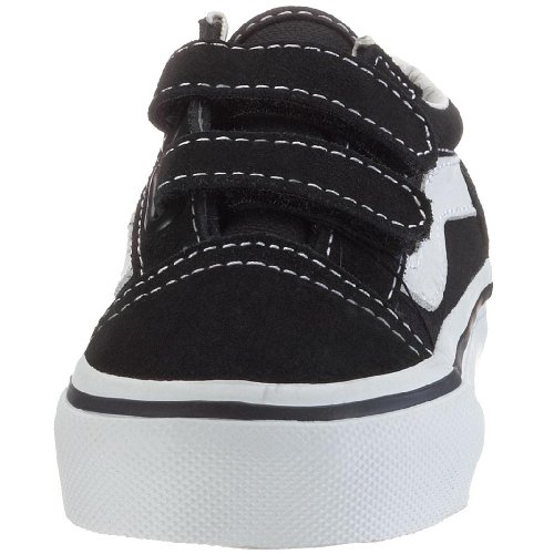 Vans Old Skool V, Zapatillas, Black/White, 25 EU