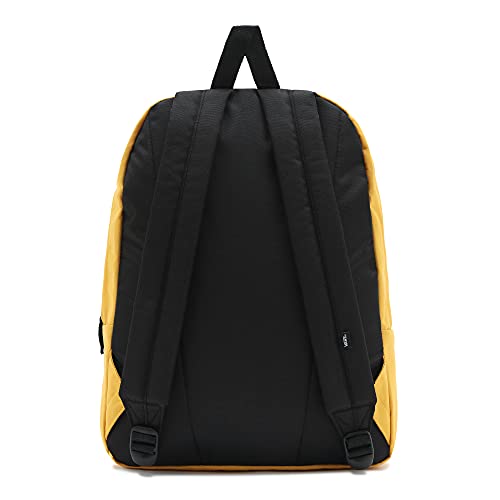 Vans Realm Backpack, Mochila Unisex Adulto, Brillo Dorado, Talla única