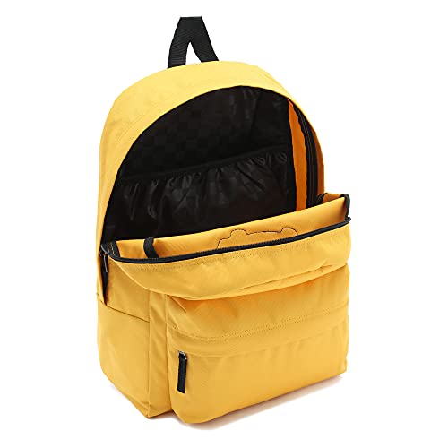 Vans Realm Backpack, Mochila Unisex Adulto, Brillo Dorado, Talla única