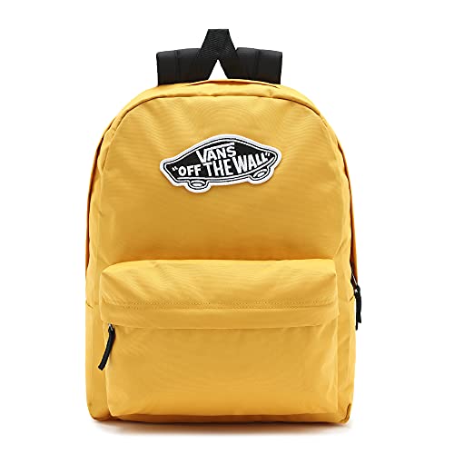 Vans Realm Backpack, Mochila Unisex Adulto, Brillo Dorado, Talla única