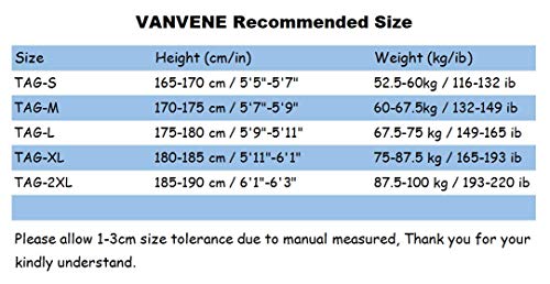 VANVENE Leggings de compresión para hombre, frescos, secos, para correr, entrenamiento, gimnasio, para hombre