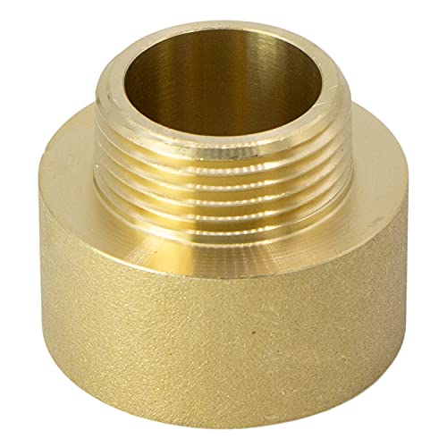 VARIOSAN Manguito reductor 15075, 1/2" x 3/8" IG/AG, latón, apto para agua potable