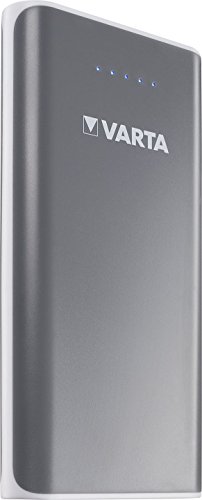 Varta Power Bank - Batería e x terna (16000 mAh, 2 Puertos USB 1.0 A y 2.4 A, indicador LED, Compatible con Smartphones, Tablets, Reproductores MP3. cá maras, etc, Incluye Cable Micro - USB de 50 cm)