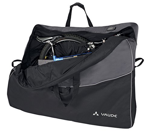 Vaude 15257 Big Bike Bag Pro - Bolsa para Bicicleta (85 x 130 x 28 cm), Color Gris y Negro