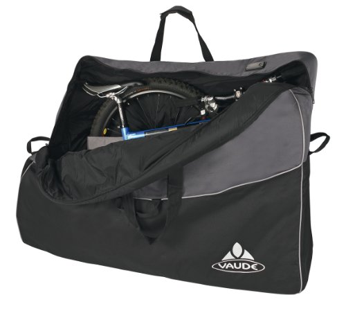 Vaude 15257 Big Bike Bag Pro - Bolsa para Bicicleta (85 x 130 x 28 cm), Color Gris y Negro