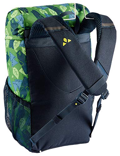 VAUDE 15485 Unisex Niños Mochilas 5-9L, Parrot Green/Eclipse, 6 Litros