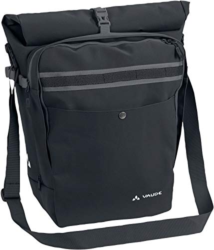 VAUDE Aqua Back Deluxe Single Alforja, Unisex adulto, Negro (Phantom Black), Única