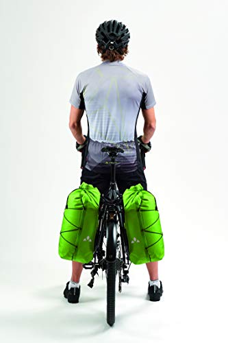 VAUDE Aqua Back Light - Bolsa para Rueda Trasera Ultraligera para Bicicleta Unisex, Color Chute Green, tamaño Talla única