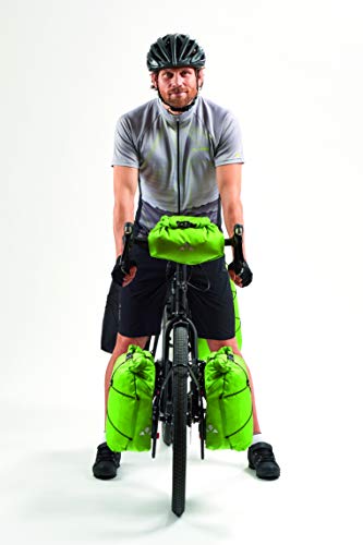 VAUDE Aqua Back Light - Bolsa para Rueda Trasera Ultraligera para Bicicleta Unisex, Color Chute Green, tamaño Talla única