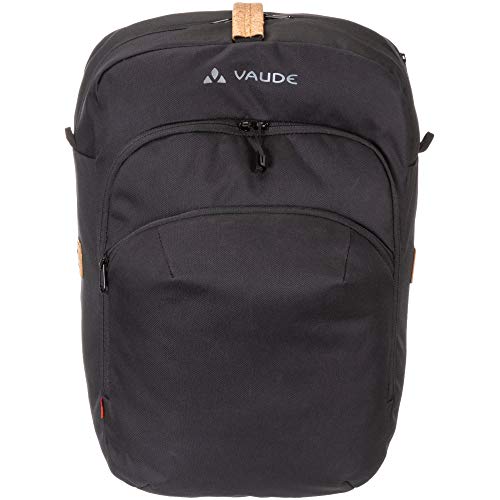 VAUDE Eback Single RT-Hinterradtaschen, Unisex Adulto, Black, One Size