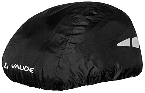 VAUDE Helmet Raincover - Funda Impermeable para Cascos de Ciclismo, Color Negro, Talla Única