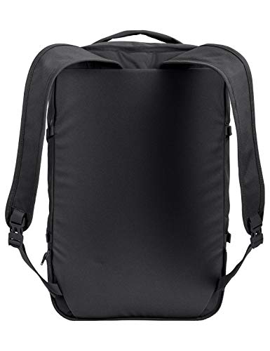 VAUDE Karakorum 124090310 - Alforjas para bicicleta (talla única), color negro y rojo