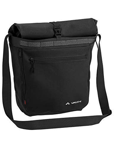 VAUDE Shopair Back Alforjas para Rueda Trasera, Unisex Adulto, Negro, Talla única