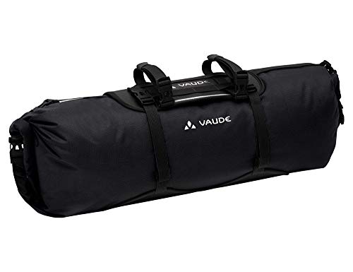 VAUDE Trailfront Bolsa para Manillar, Unisex Adulto, Black Uni, 65 cm