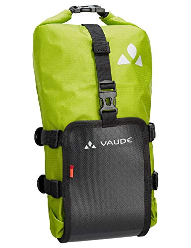 VAUDE Trailmulti Funda, Unisex-Adultos, Black/Green, 15 cm