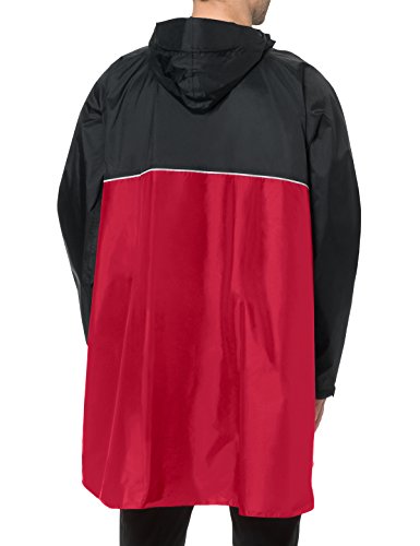 VAUDE Valero Poncho, Unisex adulto, Indian Red, XL