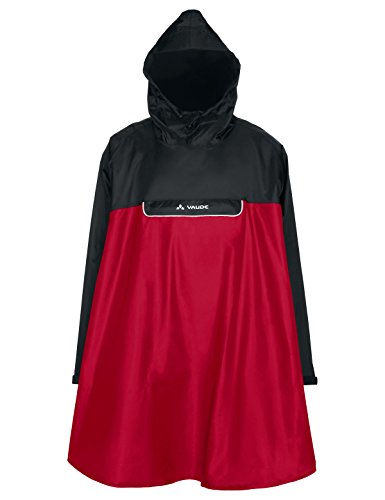 VAUDE Valero Poncho, Unisex adulto, Indian Red, XL