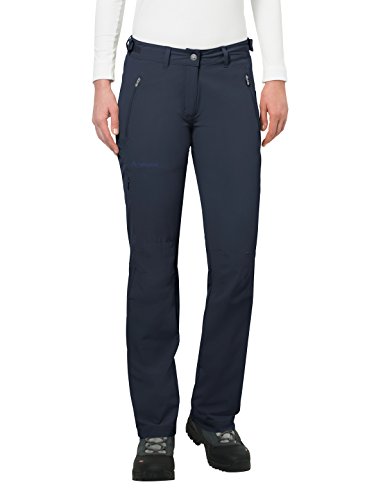 VAUDE Women's Farley Stretch II – Pantalón elástico de senderismo para mujer – color eclipse, talla 34