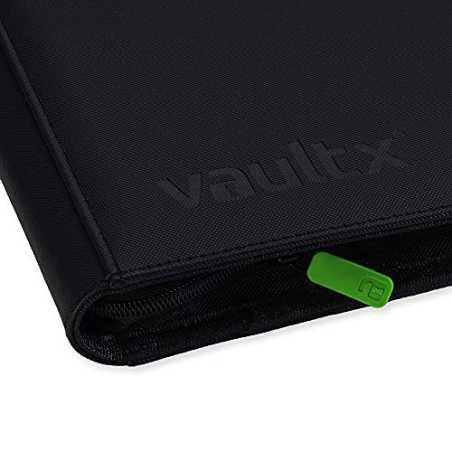 Vault X Carpeta Exo-Tec Premium Zip - Álbum de 12 Bolsillos para Cartas Coleccionables - 480 Bolsillos de Inserción Lateral con una Cremallera TCG