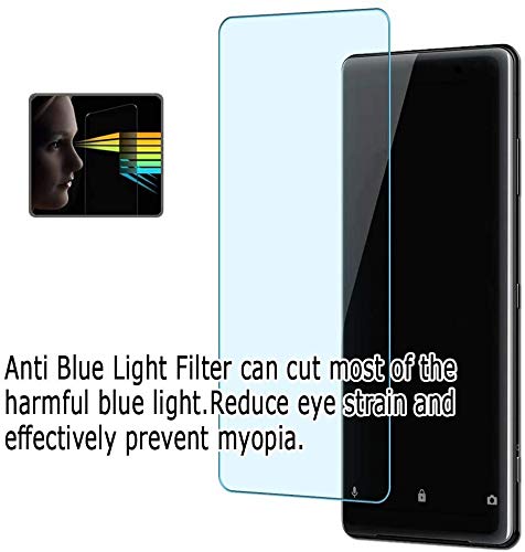 Vaxson 3 Unidades Protector de Pantalla Anti Luz Azul, compatible con MIO Cyclo 200 [No Vidrio Templado] TPU Película Protectora