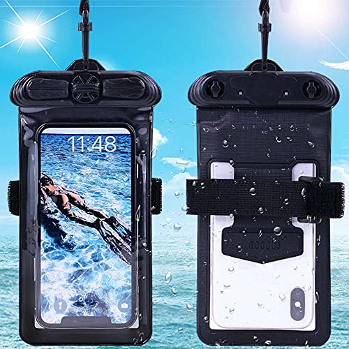 Vaxson Funda Negro, Compatible con Sigma ID Tri, Carcasa Impermeable Waterproof Case Cover [No Protector de Pantalla ]