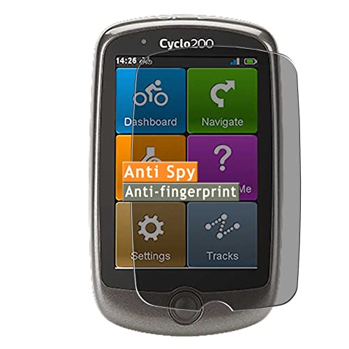 Vaxson Protector de Pantalla de Privacidad, compatible con MIO Cyclo 200 [No Vidrio Templado ] Nuevo Película Protectora Film Guard