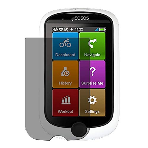 Vaxson Protector de Pantalla de Privacidad, compatible con MIO Cyclo 505 HC [no vidrio templado] TPU Película Protectora Anti Espía