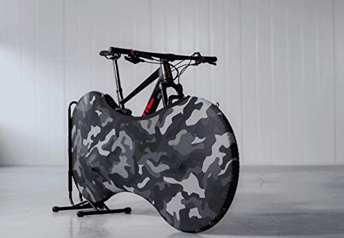 Velo Sock Camo (Black) Bike Cover, Unisex-Adult, Talla única