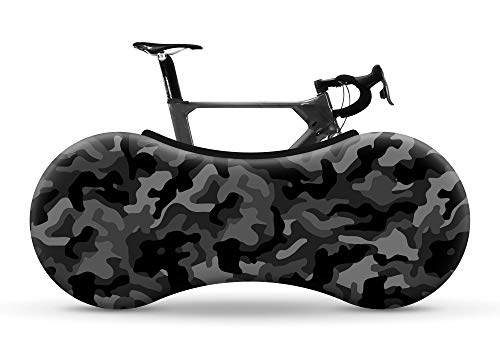 Velo Sock Camo (Black) Bike Cover, Unisex-Adult, Talla única