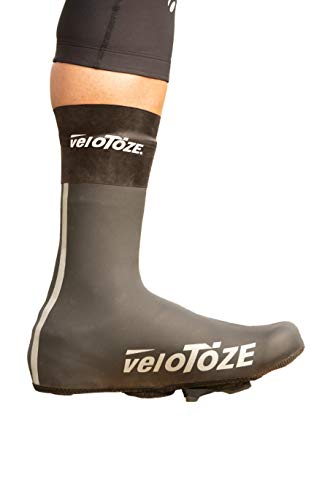 veloToze - Cubrezapatos de Neopreno Unisex, Unisex Adulto, Couvre Chaussure Neoprene, Negro, Small