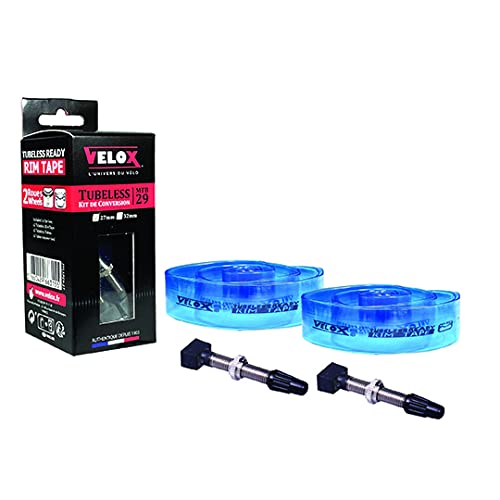 VELOX Kit de conversión de bicicleta de montaña de 29 pulgadas, tubo tipo tubeless de 27 mm, ancho 23/25 C (etrto 622)