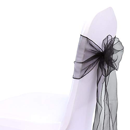 Venta al por Mayor 18cm * 275cm Bodas y Eventos Organza Fajas para sillas Cubierta de Arco Sillas de Bricolaje Decoraciones Textiles para el hogar-Cadbury púrpura