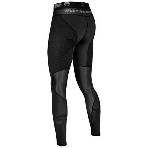 Venum G-Fit Pantalones De Compresión, Hombre, Negro, L