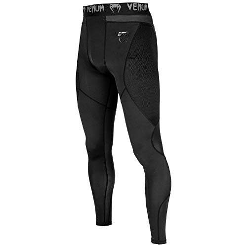 Venum G-Fit Pantalones De Compresión, Hombre, Negro, L