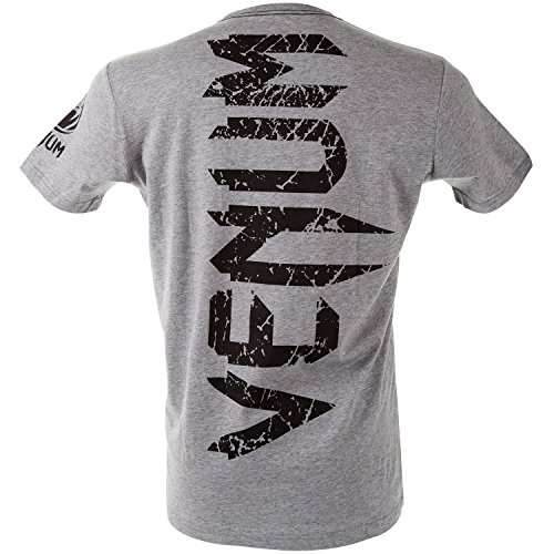 Venum Giant Camiseta, Hombre, Gris/Negro, L