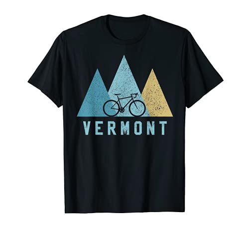 Vermont Bike – Vintage Ciclismo Montañas MTB Bicicleta Regalo Camiseta