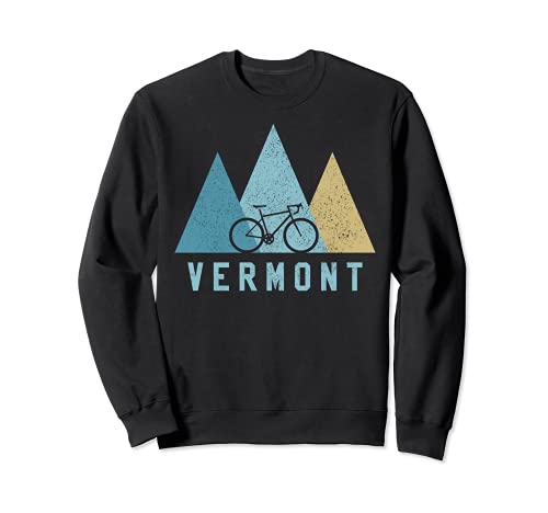 Vermont Bike – Vintage Ciclismo Montañas MTB Bicicleta Regalo Sudadera