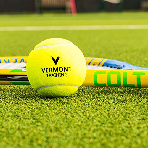 Vermont Pelotas de Tenis para Entrenamientos | Pelotas Sin Presión (Cubo de 60 Pelotas)