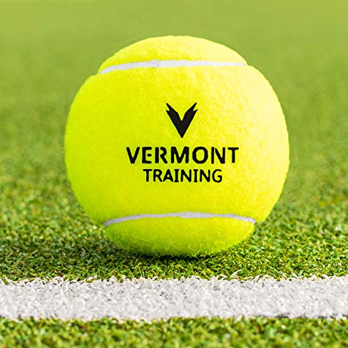 Vermont Pelotas de Tenis | Pelotas Homologadas por la ITF para Minitenis/Entrenamientos (para Todas Superficies) (Pelotas para Entrenamientos, Pack de 60)