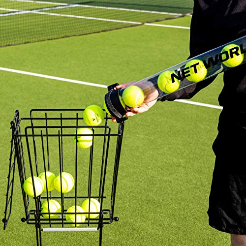 Vermont Tubo Recogepelotas de Tenis/Pádel | Tubo para Recoger Fácilmente Pelotas (Capacidad de 15 Pelotas) | Ideal para Entrenedores de Tenis | Accesorio Idóneo para Tenis