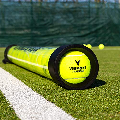 Vermont Tubo Recogepelotas de Tenis/Pádel | Tubo para Recoger Fácilmente Pelotas (Capacidad de 15 Pelotas) | Ideal para Entrenedores de Tenis | Accesorio Idóneo para Tenis