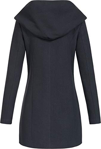 Vero Moda Vmverodona LS Jacket Noos Abrigo, Negro (Black Black), 36 (Talla del Fabricante: X-Small) para Mujer