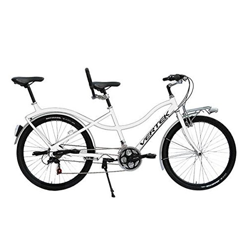 Vertek Tandem 26" Dream 21 velocidades blanco (Tandem) / Tandem 26" Dream 21 Speed White (Tandem)