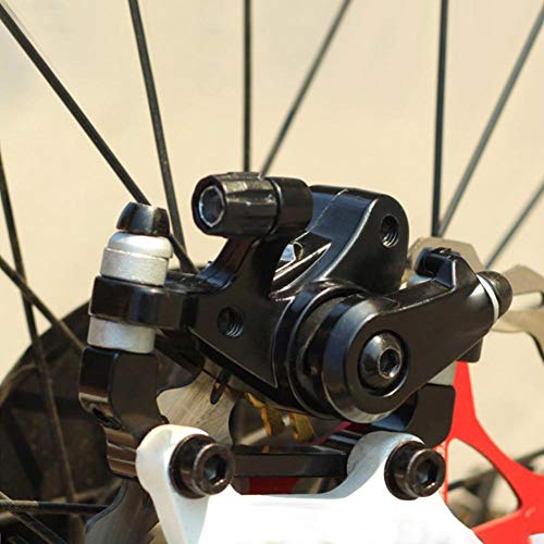 VGEBY Pinza de Freno de Disco de Bicicleta Accesorio de Pinzas Delanteras y traseras de Bicicleta Resistente al Desgaste Universal(Front (F160 R140))